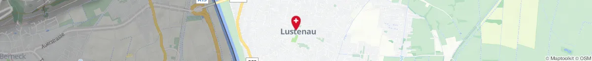 Map representation of the location for Braun-Apotheke in 6890 Lustenau